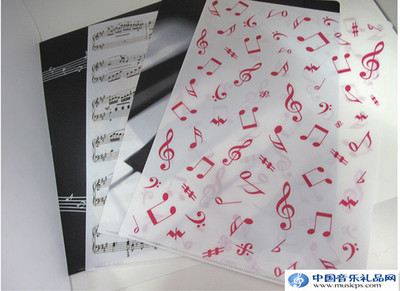 【音樂文具*臺(tái)灣制造*音符 鋼琴 樂譜L型資料夾*文件夾*混批】價(jià)格,廠家,圖片,文件夾、文件冊,廣州弦尚文化傳播-